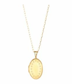 LES FÉLICITÉS Coffret Petit Médaillon Mat 7 Pierres De Protection