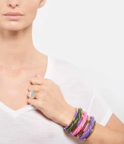 Aurélie Bidermann Jonc Diana Kaki, Exclusivité Lulli 6 Aurélie Bidermann Jonc Diana Kaki, Exclusivité Lulli -COLLIERS Shop 059 34