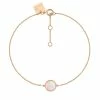 Ginette NY Bracelet Ever Mini Disc Or Rose Nacre Rose