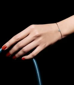 LA BRUNE & LA BLONDE Jonc 360° Diamant Brillant 0,07 Or Jaune -COLLIERS Shop 17 5