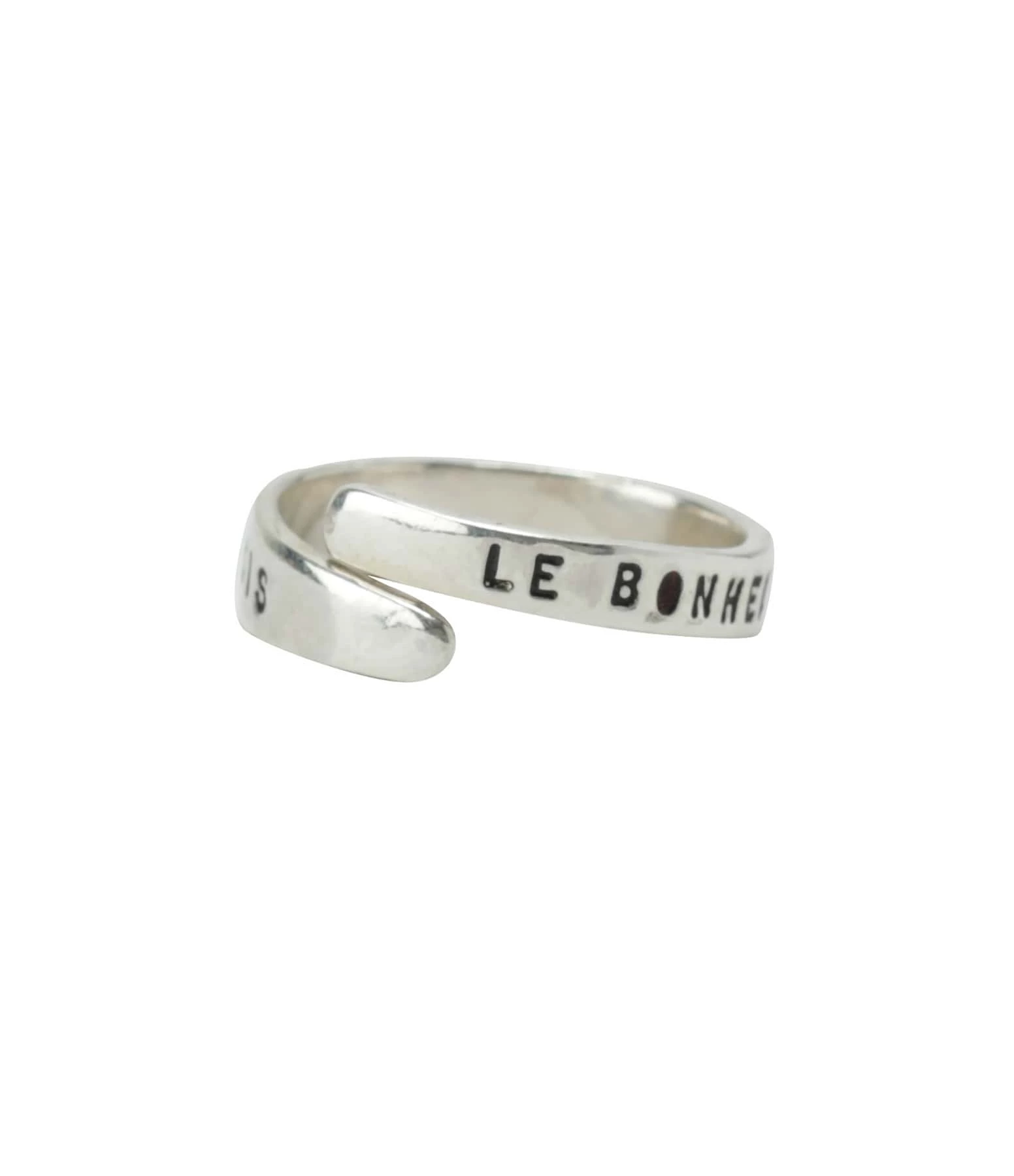 SERGE THORAVAL Bague Bonheur Trenet Argent 2 SERGE THORAVAL Bague Bonheur Trenet Argent – Image 2