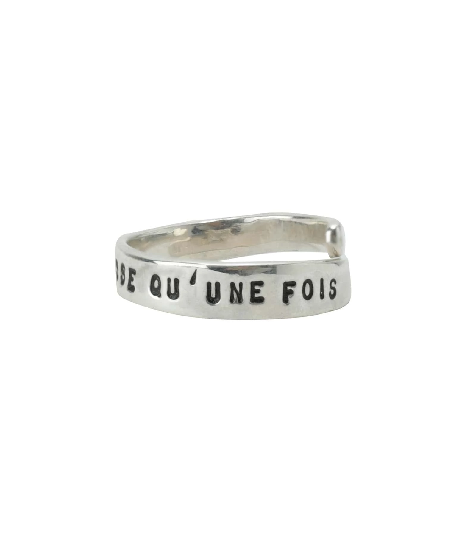 SERGE THORAVAL Bague Bonheur Trenet Argent 4 SERGE THORAVAL Bague Bonheur Trenet Argent – Image 4