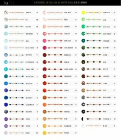 GIGI CLOZEAU Boucle D'oreille Mini Perles Résine Or Diamant 0.8 (vendue à L'unité) -COLLIERS Shop 20201113 nuancier clozeau fiche produit 6