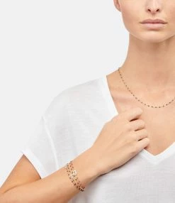 GIGI CLOZEAU Bracelet Résine Cœur Suprême Diamants Or Blanc -COLLIERS Shop 296 27