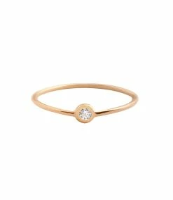 GIGI CLOZEAU Bague Solitaire Or Diamant