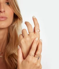 NAVA JOAILLERIE Bague Cheyenne Ronde Diamants Or Blanc -COLLIERS Shop 480 29