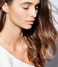 STONE PARIS Boucle D'oreille Passion Bouton Or Diamants (vendue à L'unité) -COLLIERS Shop STONE LOOK20180417 43 1