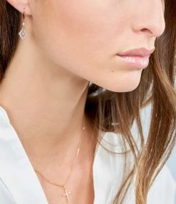 STONE PARIS Boucles D'oreilles Dormeuses Belle Epoque Or Diamants -COLLIERS Shop STONE LOOK20181213 370