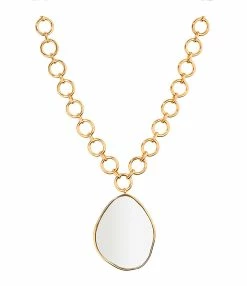 Aurélie Bidermann Sautoir Ciottolo Miroir