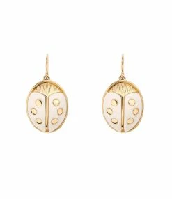 Aurélie Bidermann Boucles D'oreilles Nawal Ivoire