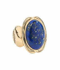 Aurélie Bidermann Bague Olfa Lapis Lazuli