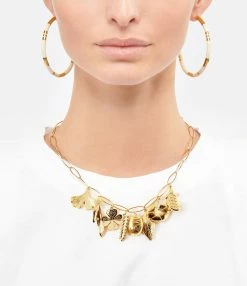 Aurélie Bidermann Collier Grigri Doré -COLLIERS Shop abbrf look20201109 199