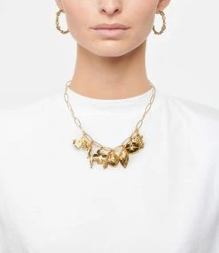 Aurélie Bidermann Collier Grigri Doré -COLLIERS Shop abbrf look20201127 167