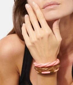 Aurélie Bidermann Jonc Positano Rose -COLLIERS Shop abbrp look20221026 239