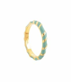 CABIROL Bague Aimée Vermeil Kaki