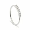 NAVA JOAILLERIE Bague Hash Diamants Or Blanc