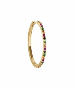 AND...PARIS Créole Jamming Multi-Saphirs Or (vendue à L'unité)