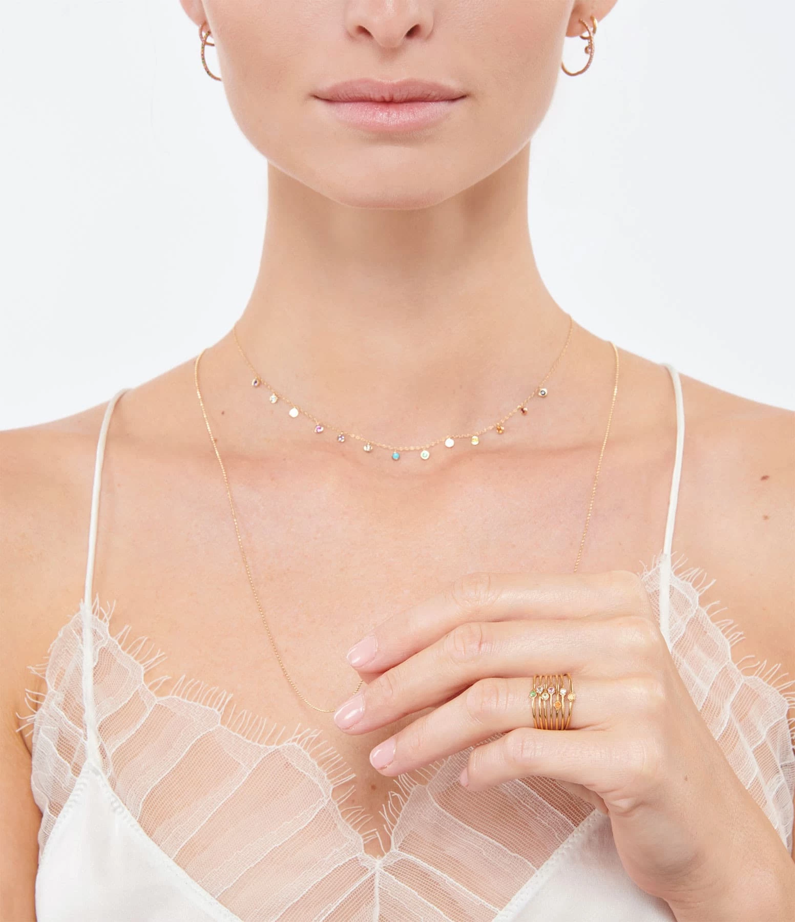 AND...PARIS Bague Memory Améthyste Or Jaune 2 AND...PARIS Bague Memory Améthyste Or Jaune – Image 2