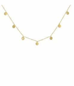 AND...PARIS Collier Gypsy Pampilles Or