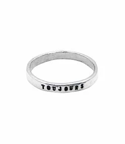 SERGE THORAVAL Bague Toujours Argent