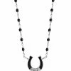 GIGI CLOZEAU Collier Mini Gigi Suprême Fer à Cheval Or Blanc