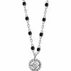 GIGI CLOZEAU Collier Lucky Puce Mini Perles Résine Or Diamant