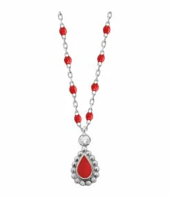 GIGI CLOZEAU Collier Lucky Cashmere Mini Résine Diamant Or Blanc 8 GIGI CLOZEAU Collier Lucky Cashmere Mini Résine Diamant Or Blanc -COLLIERS Shop b1lk013 31 ob