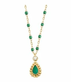 GIGI CLOZEAU Collier Lucky Cashmere Mini Résine Diamant Or Jaune 11 GIGI CLOZEAU Collier Lucky Cashmere Mini Résine Diamant Or Jaune -COLLIERS Shop b1lk013 35 oj