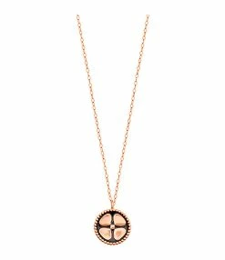 GIGI CLOZEAU Collier Trèfle Or Rose, Exclusivité Lulli