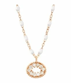 GIGI CLOZEAU Collier Résine L'Œil Du Pirate Diamants Or Rose 11 GIGI CLOZEAU Collier Résine L'Œil Du Pirate Diamants Or Rose -COLLIERS Shop b1op001r01 42 di r