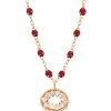 GIGI CLOZEAU Collier Résine L'Œil Du Pirate Diamants Or Rose