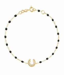 GIGI CLOZEAU Bracelet Fer à Cheval Diamant Or Jaune