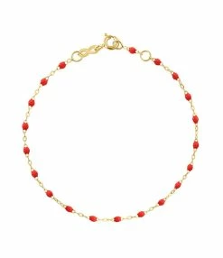 GIGI CLOZEAU Bracelet Perles Résine Or, 17 Cm 14 GIGI CLOZEAU Bracelet Perles Résine Or, 17 Cm -COLLIERS Shop b3gi001j31