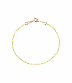GIGI CLOZEAU Bracelet Enfant Perles Résine Or, 13 Cm -COLLIERS Shop b3gi001r18 enf