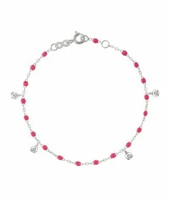 GIGI CLOZEAU Bracelet Gigi Suprême 4 Diamants Or Blanc