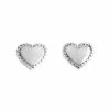 GIGI CLOZEAU Boucles D'oreilles Lucky Cœur Or Blanc
