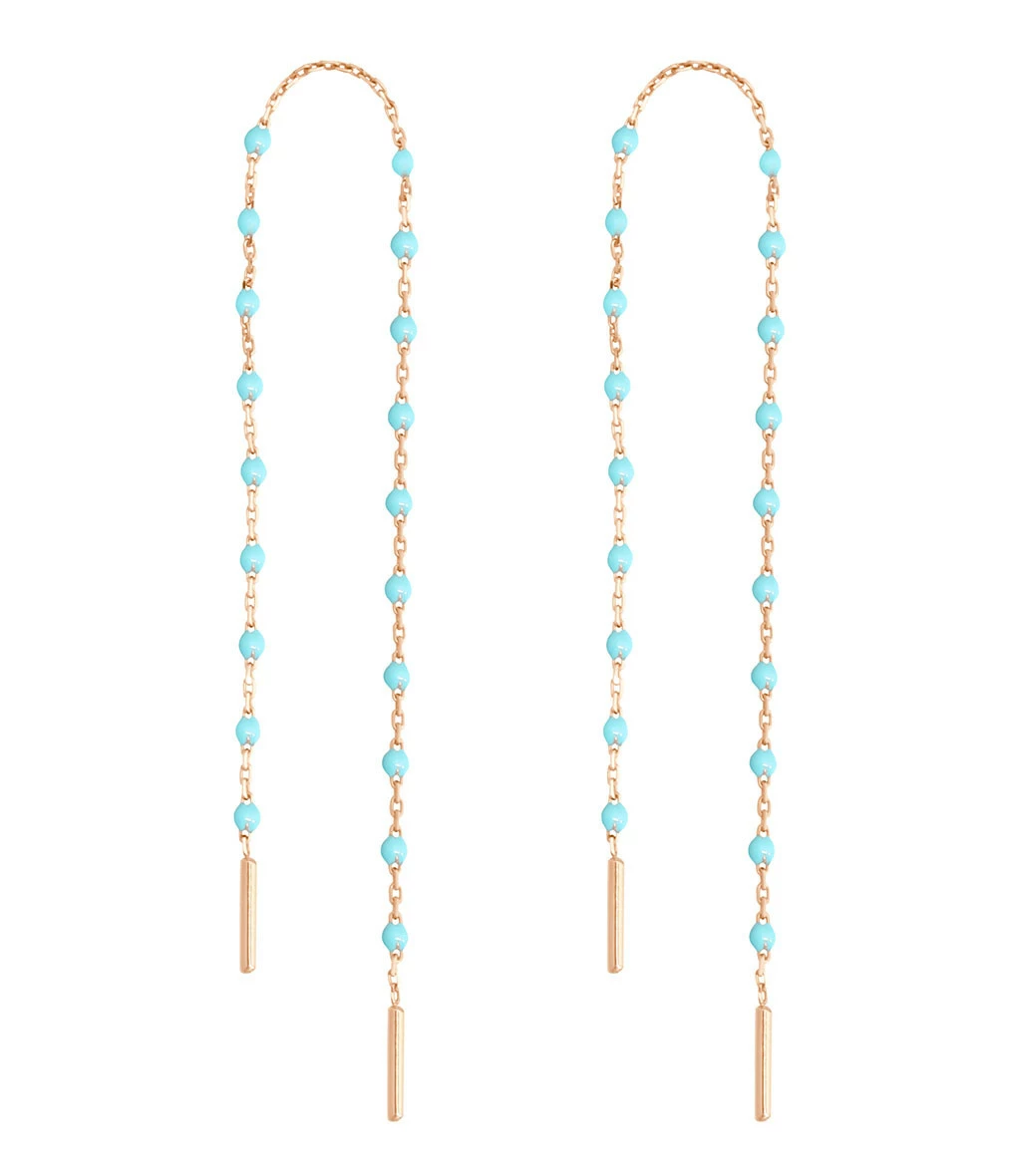 GIGI CLOZEAU Boucles D'oreilles Mini Perles Résine Or 1 GIGI CLOZEAU Boucles D'oreilles Mini Perles Résine Or