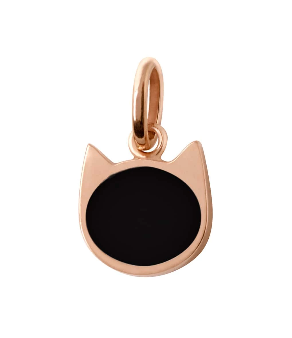GIGI CLOZEAU Pendentif Le Chat Résine Or Rose 1 GIGI CLOZEAU Pendentif Le Chat Résine Or Rose