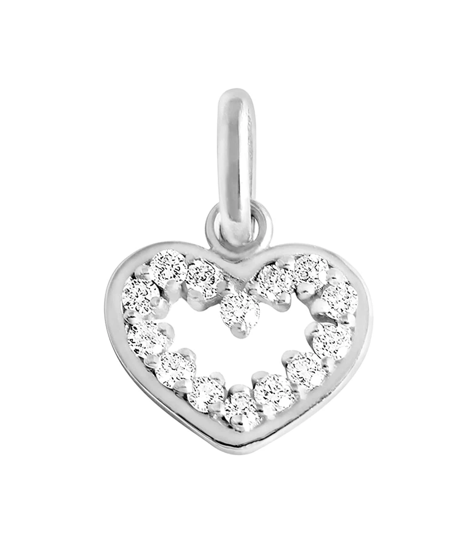 GIGI CLOZEAU Pendentif Lucky Cœur Suprême Diamants Or Blanc 1 GIGI CLOZEAU Pendentif Lucky Cœur Suprême Diamants Or Blanc