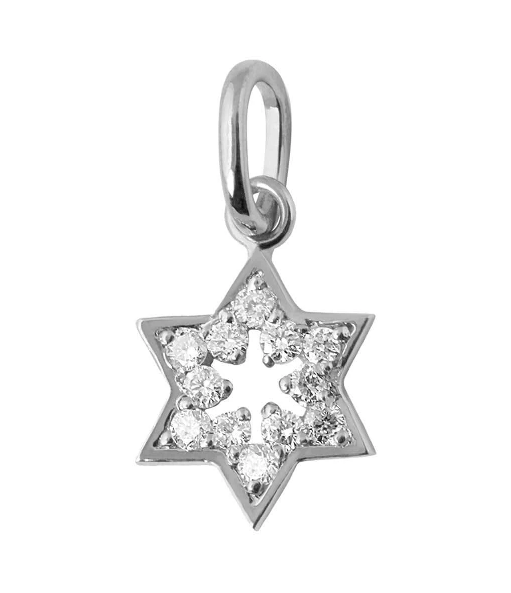 GIGI CLOZEAU Pendentif Étoile De David Diamants Or 3 GIGI CLOZEAU Pendentif Étoile De David Diamants Or – Image 3