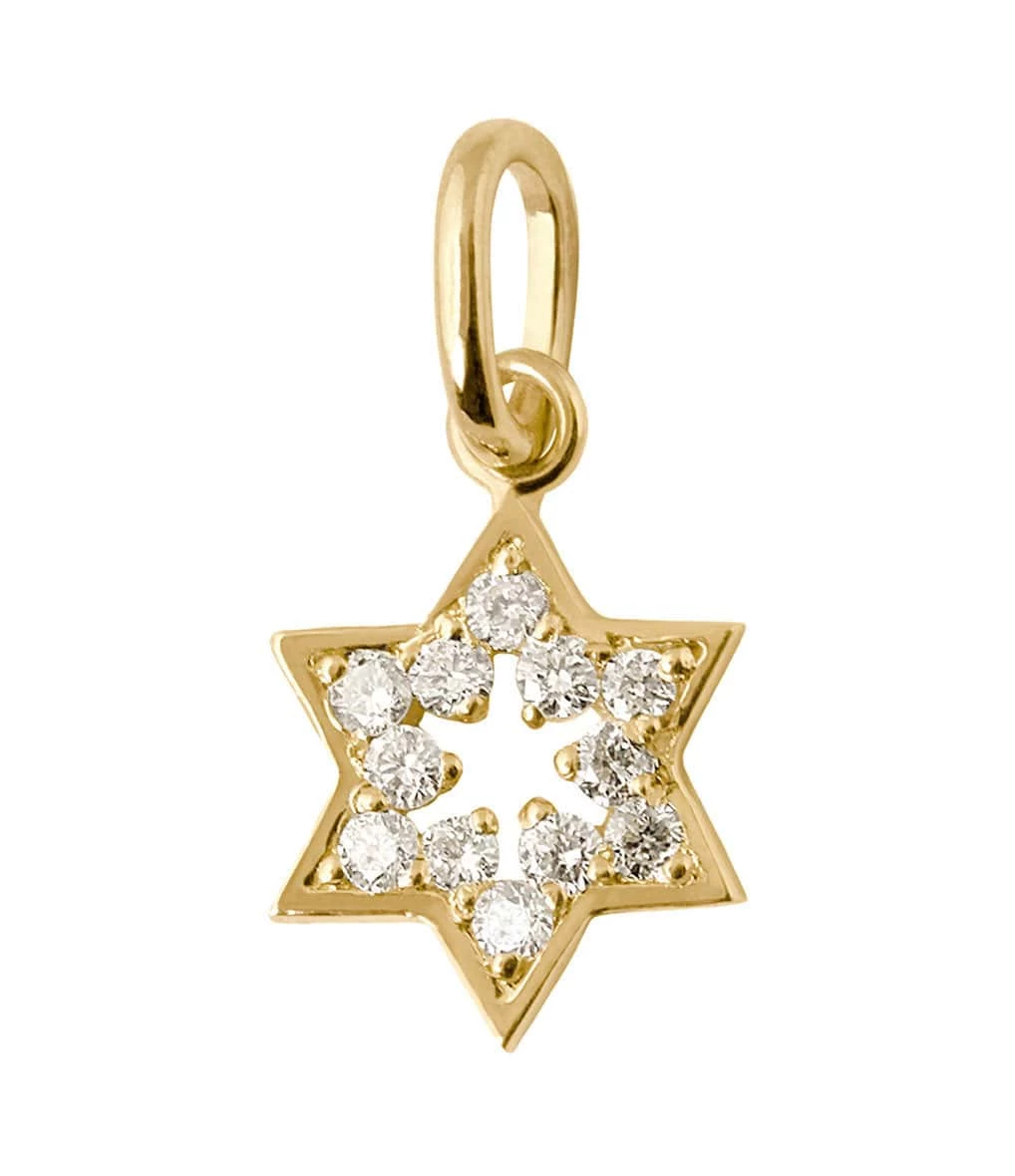 GIGI CLOZEAU Pendentif Étoile De David Diamants Or 2 GIGI CLOZEAU Pendentif Étoile De David Diamants Or – Image 2