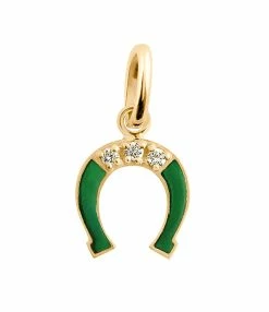GIGI CLOZEAU Pendentif Résine Fer à Cheval Diamants Or Jaune 9 GIGI CLOZEAU Pendentif Résine Fer à Cheval Diamants Or Jaune -COLLIERS Shop b5fc002 35 oj 1