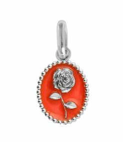 GIGI CLOZEAU Pendentif Rose Voyage Résine Or Blanc -COLLIERS Shop b5fl002b58 xx xx