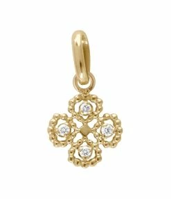GIGI CLOZEAU Pendentif Lucky Trèfle Diamants Or 8 GIGI CLOZEAU Pendentif Lucky Trèfle Diamants Or -COLLIERS Shop b5lk001r00 xx di oj
