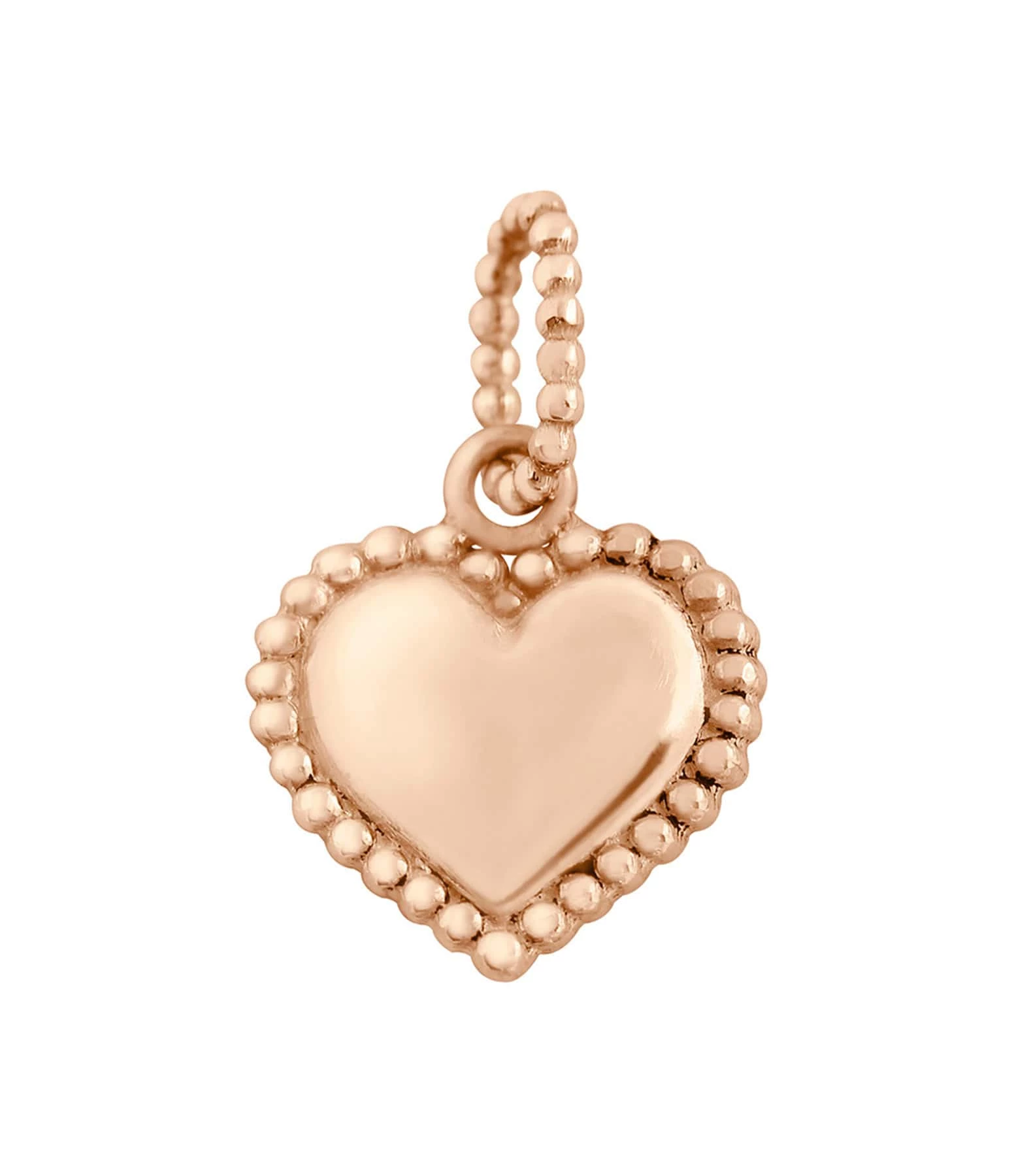 GIGI CLOZEAU Pendentif Lucky Cœur Or Rose 1 GIGI CLOZEAU Pendentif Lucky Cœur Or Rose