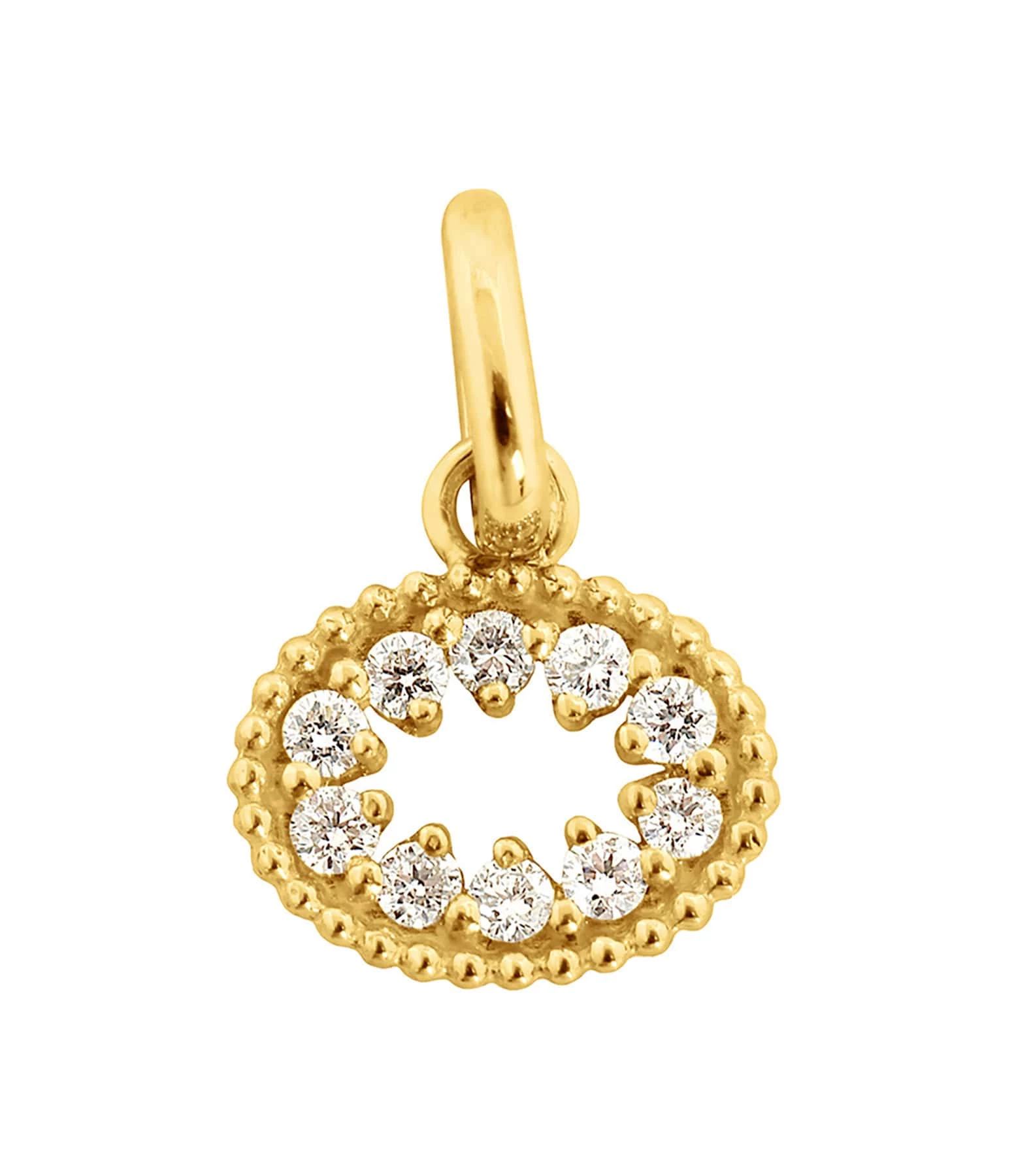 GIGI CLOZEAU Pendentif L'Œil Du Pirate Diamants Or Jaune 1 GIGI CLOZEAU Pendentif L'Œil Du Pirate Diamants Or Jaune