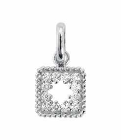 GIGI CLOZEAU Pendentif Pirate Trésor Diamants Or Blanc