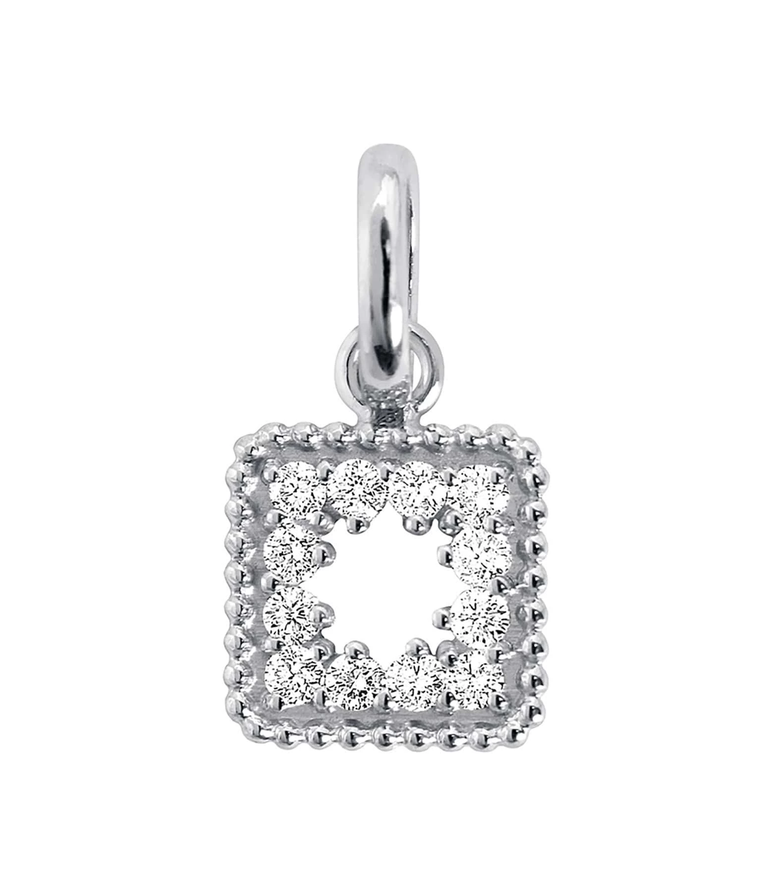GIGI CLOZEAU Pendentif Pirate Trésor Diamants Or Blanc 1 GIGI CLOZEAU Pendentif Pirate Trésor Diamants Or Blanc