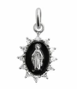 GIGI CLOZEAU Pendentif Madone Suprême PM Diamants Or -COLLIERS Shop b5vi007g20 1