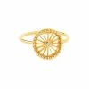 NAVA JOAILLERIE Bague Mini-Cheyenne Ronde Diamant Or Jaune